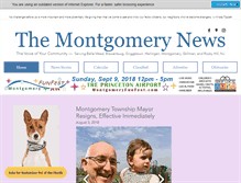 Tablet Screenshot of montynews.com